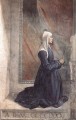 Porträt des Spenders Nera Corsi Sassetti Florenz Renaissance Domenico Ghirlandaio